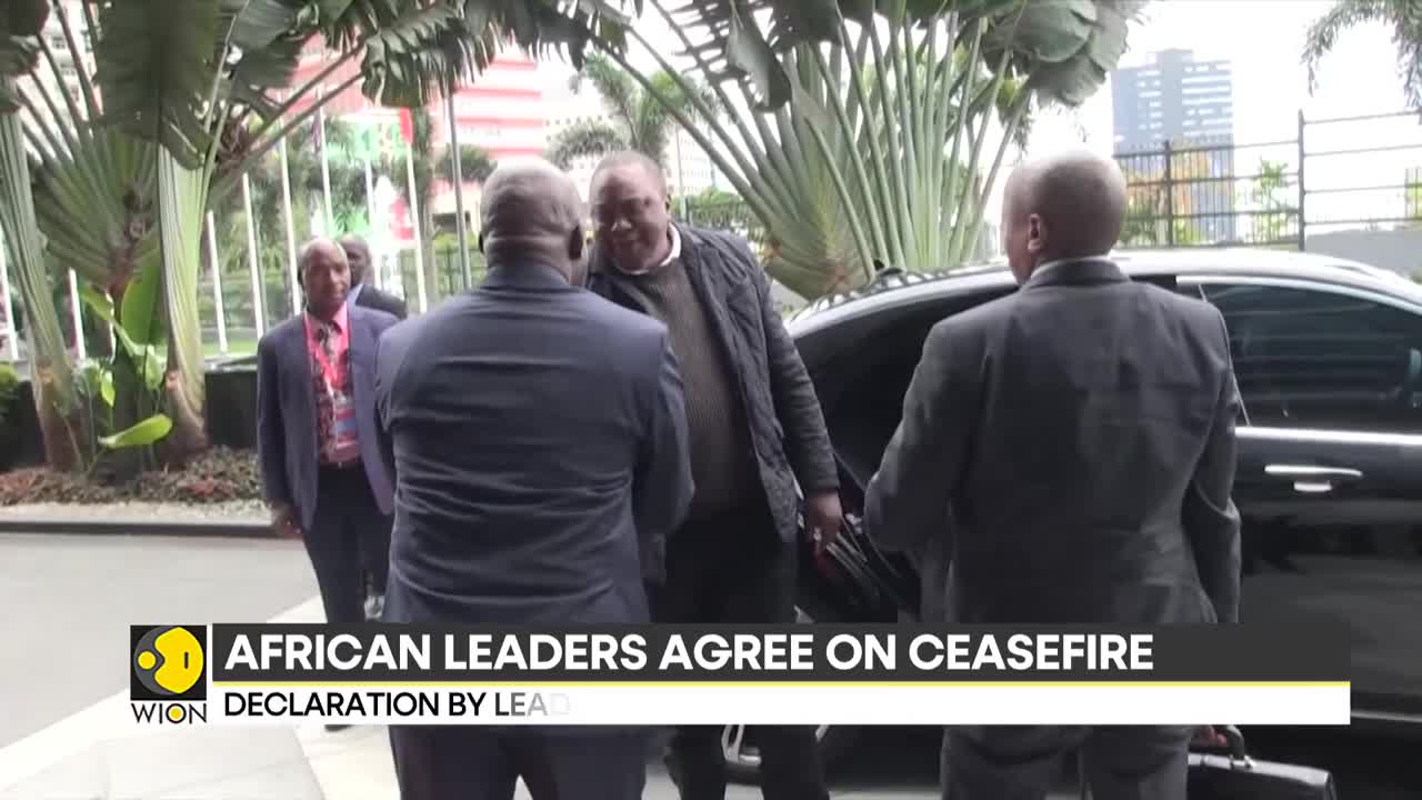 African leaders agree on ‘immediate ceasefire’ in violence-torn eastern DRC