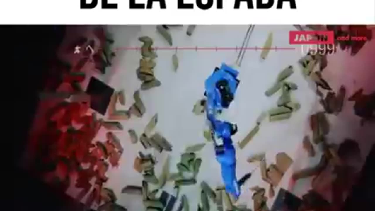 Robot industrial vs Maestros de la Katana