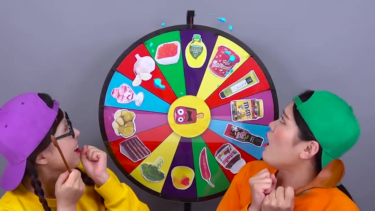 Big VS Small Spoon Challenge DONA Mukbang