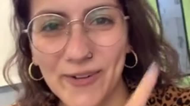 This Wokester “Teacher” (Improperly So-Called) Makes Her Students Pledge Allegiance to Trans Flag