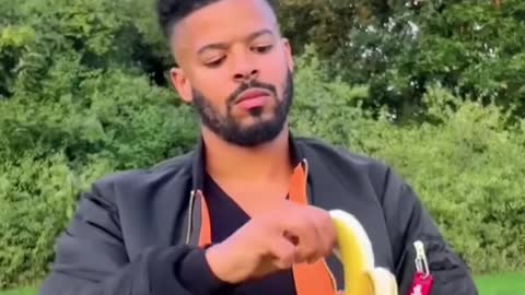 EATING A BANANA IN PUBLIC