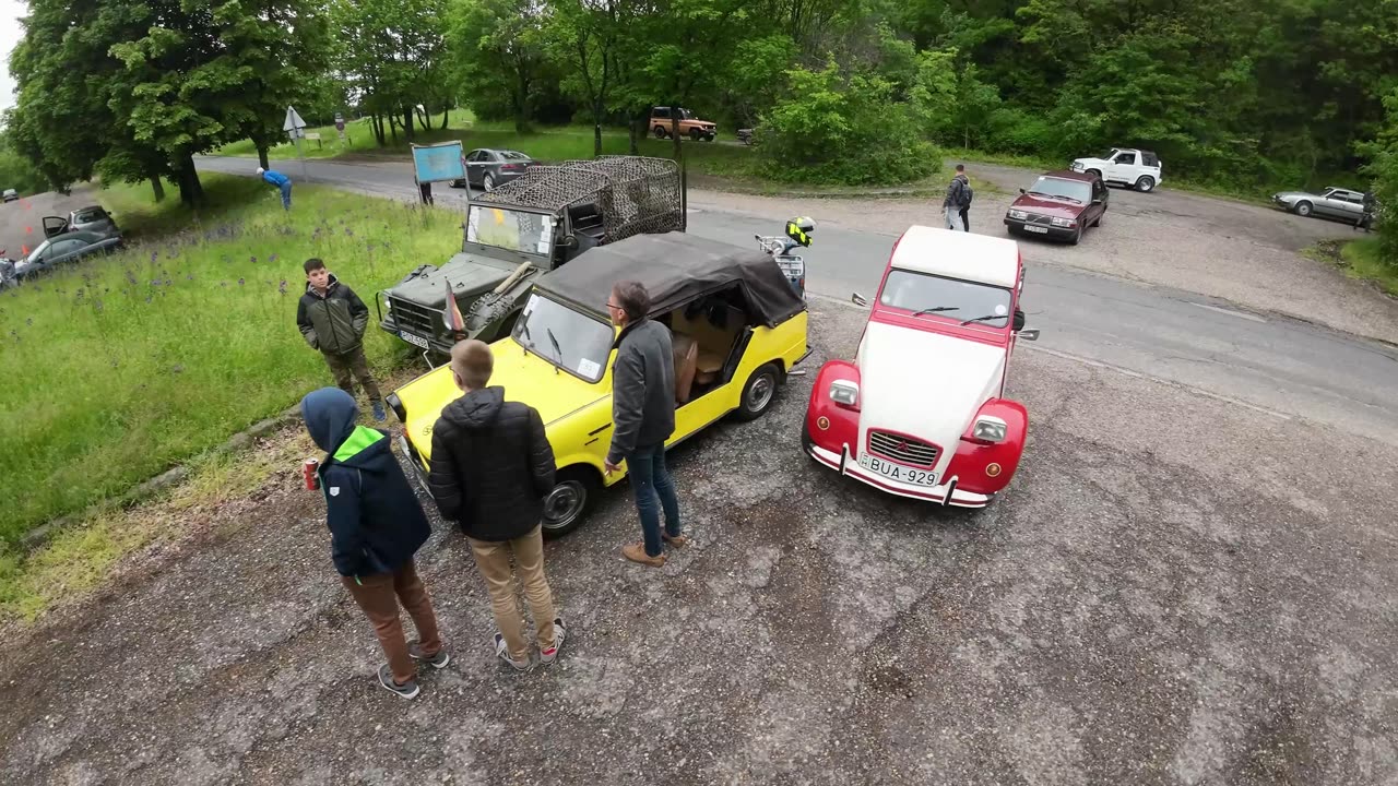 A Kíváncsi AVATA Dunakanyarban járt egy veteránautós rendezvényen.