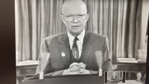 President Eisenhower warns of Industrial-Military Complex - Jan 17, 1961