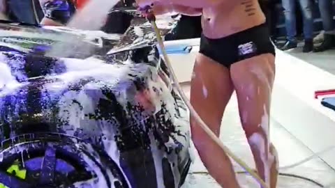 Sexy car wash