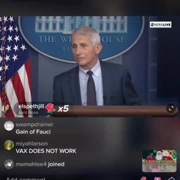 FAUCI GETS SCORCHED IN THE COMMENTS SECTION