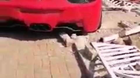 brand new Ferrari gets totaled after 5days owing it