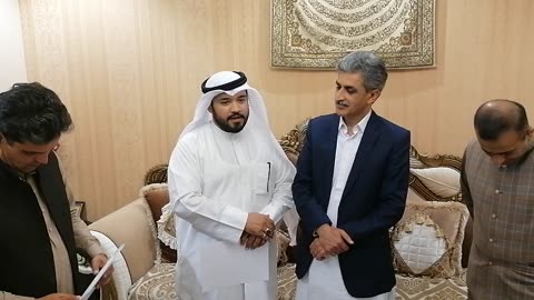 Ambasodor of Pakistan in Kuwait speech.