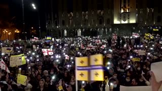 Thousands rally in Georgia in support of Ukraine