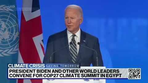 Biden to deliver remarks at COP27 climate summit | ABCNL