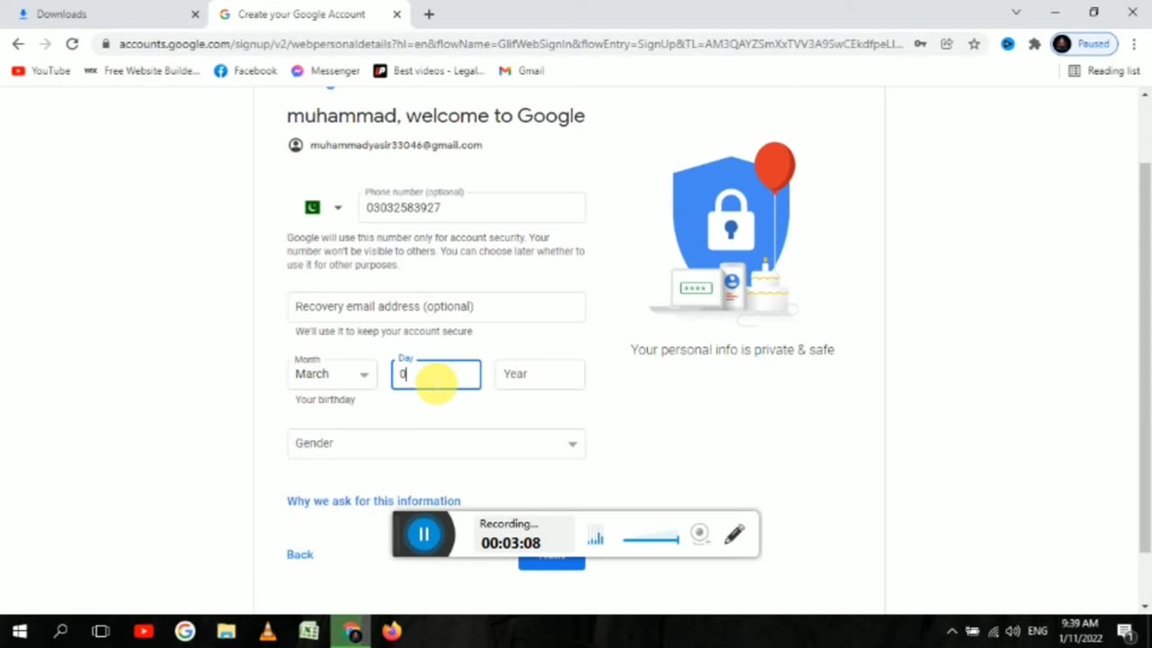 How To Create A Gmail account on your pc window 10