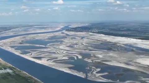 Kakhova reservoir and HPP after the Russian terrorist attack