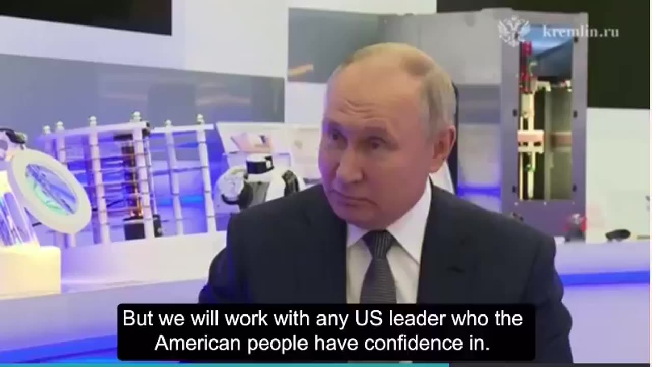 Collusion! Putin Prefers Biden 2024