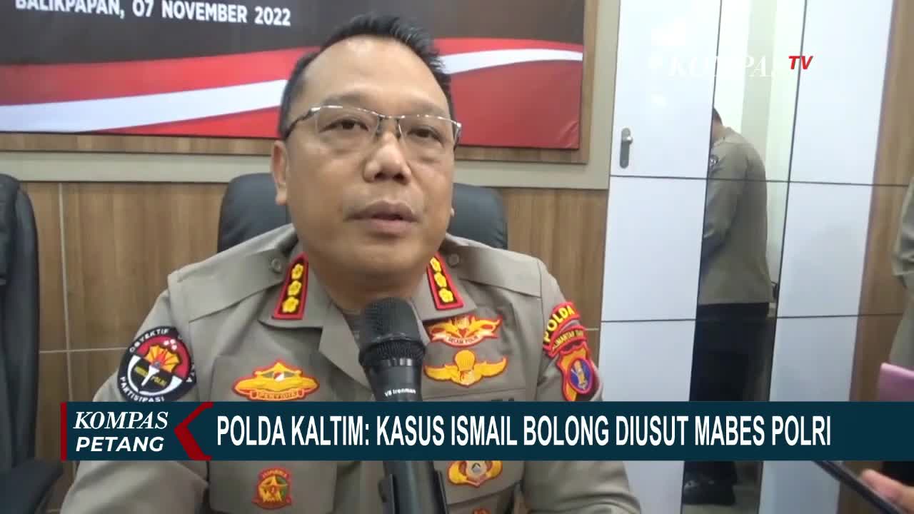 Penyelidikan Kasus Ismail Bolong Soal Isu Setoran Uang ke Kabareskrim Ditangani Mabes Polri