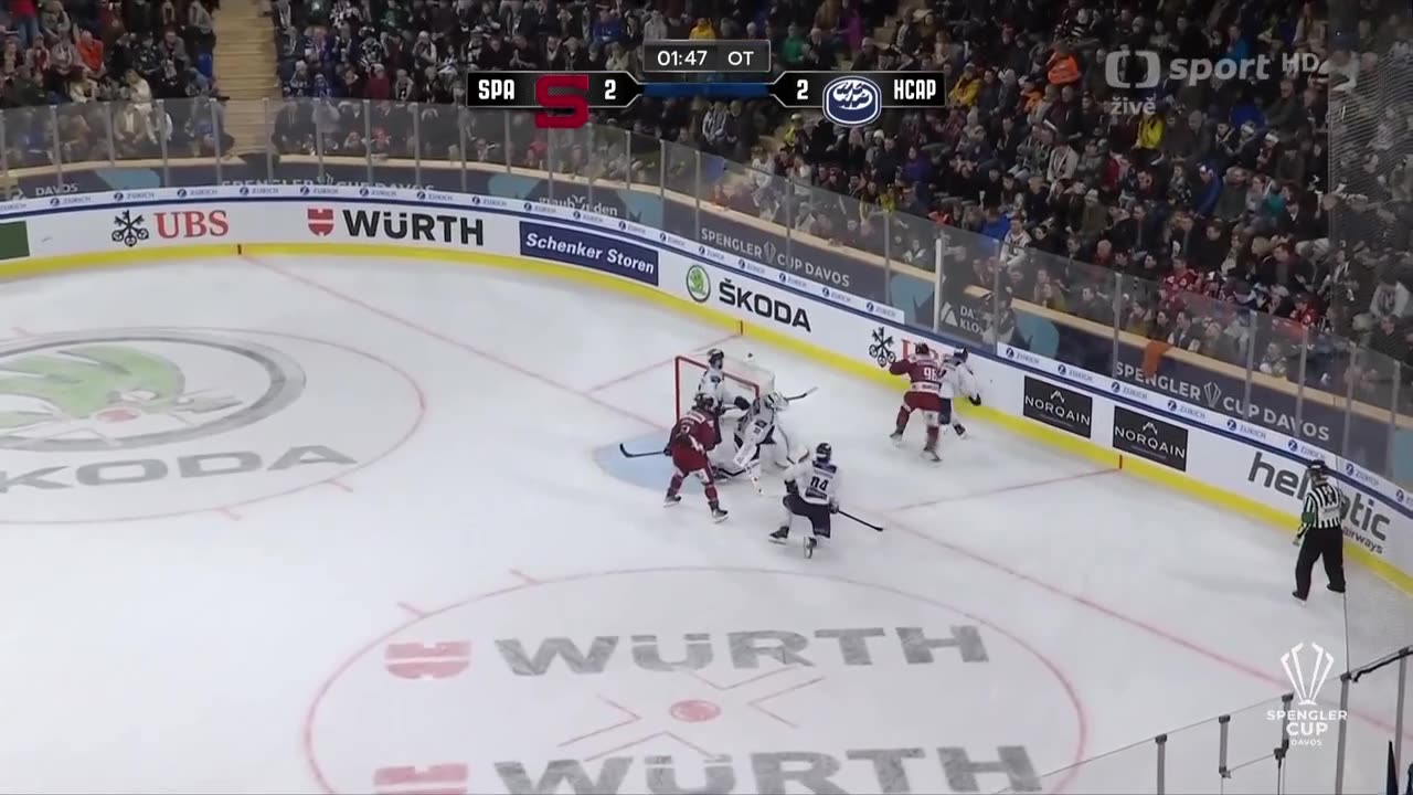 HC Sparta Praha vs HC Ambri-Piotta - finále Spengler Cup 2022