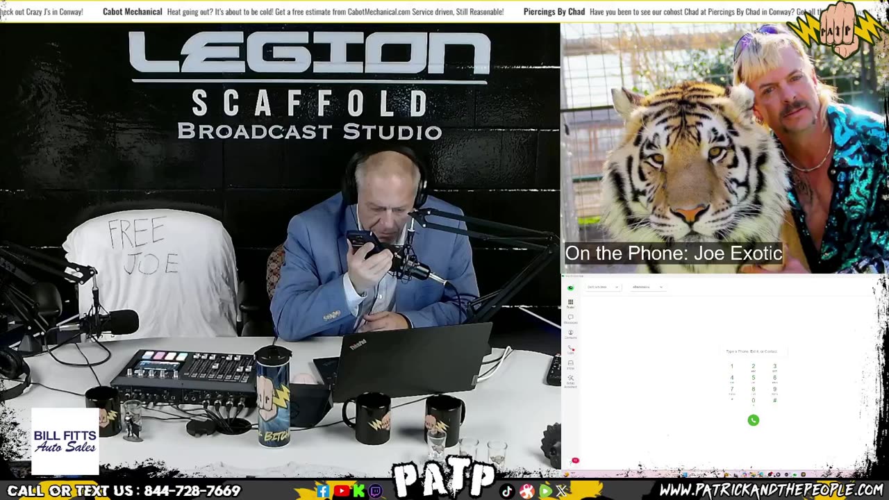 Joe Exotic Interviewed on Patrick and the People