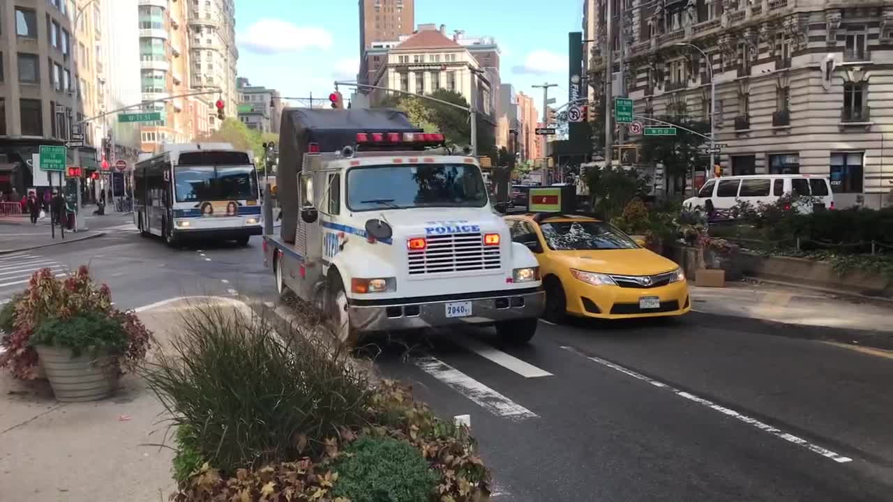 AIR HORN - SUPER RARE CATCH OF NYPD EMERGENCY SERVICES UNIT 2, TOTAL CONTAINMENT UNIT, RESPONDING.