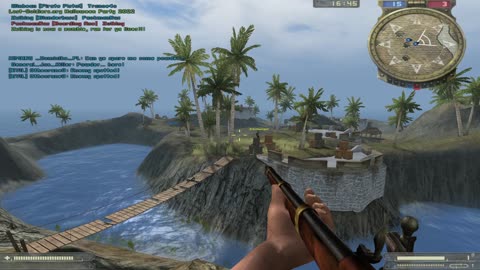 Battlefield 2, October 30, 2022 pirate 2 event, map FRYLAR - ZOMBIE.
