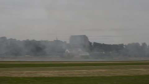 WWII DogFights at Shoreham Airshow - 2013