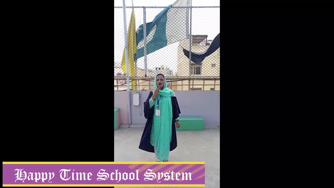 Aye Roh-e-Quaid | Ms. Sofia | Happy Time School System