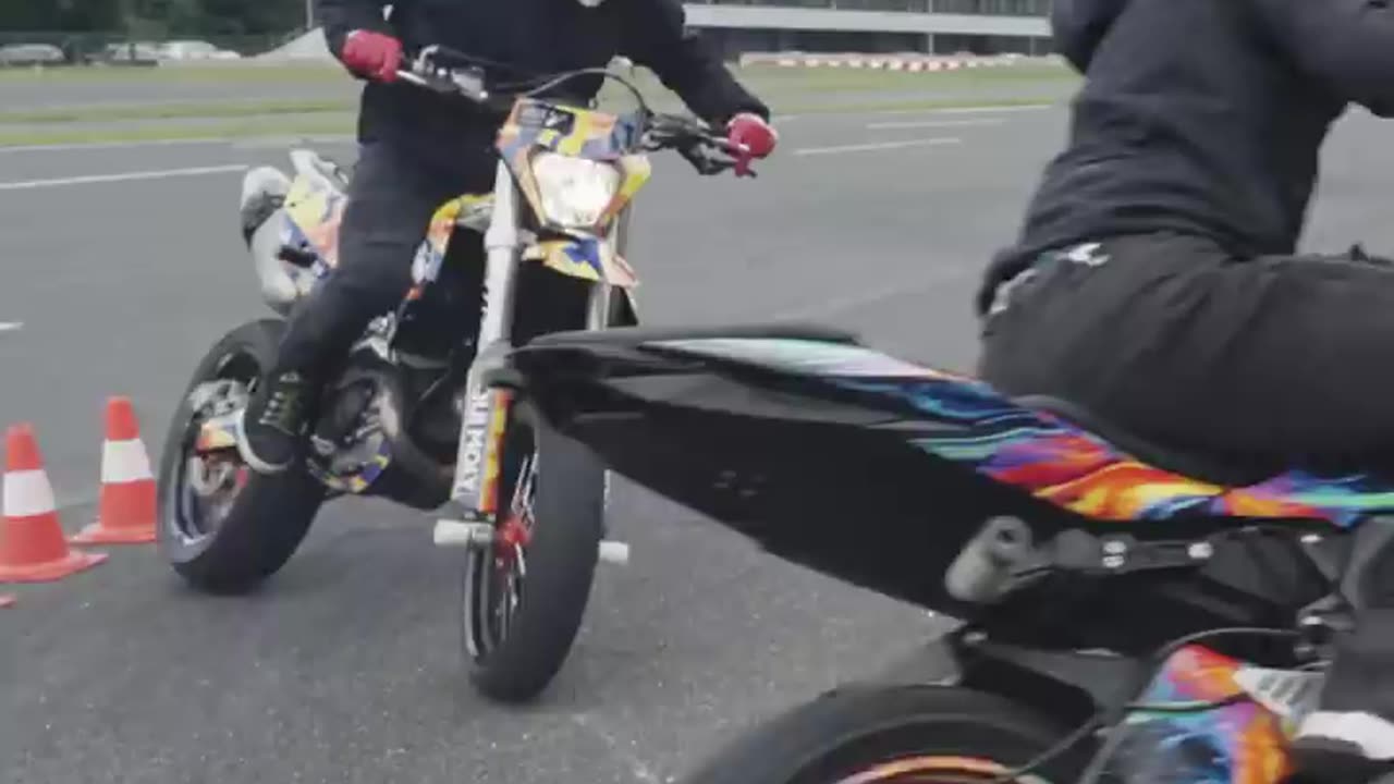 KTM 450 Supermoto Vs. Kawasaki Ninja #shorts