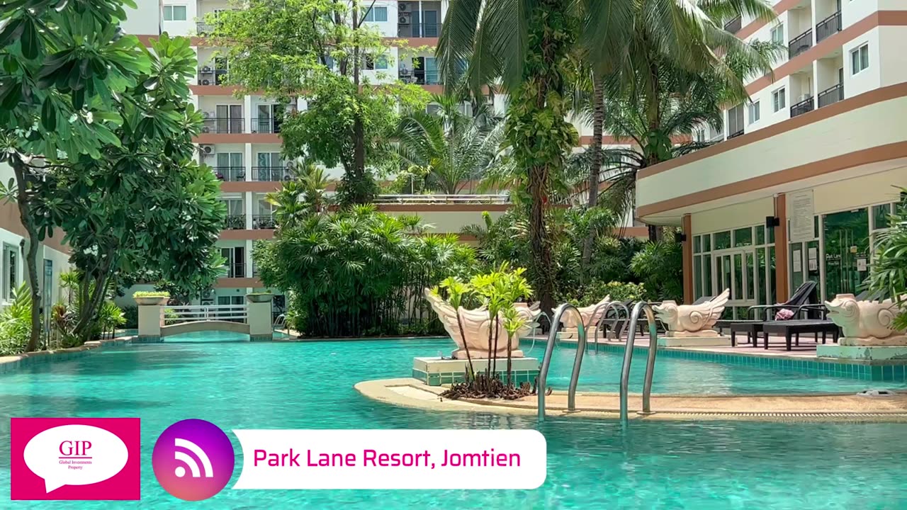 Park Lane Resort Condominium, Jomtien, Thailand. Short Clip