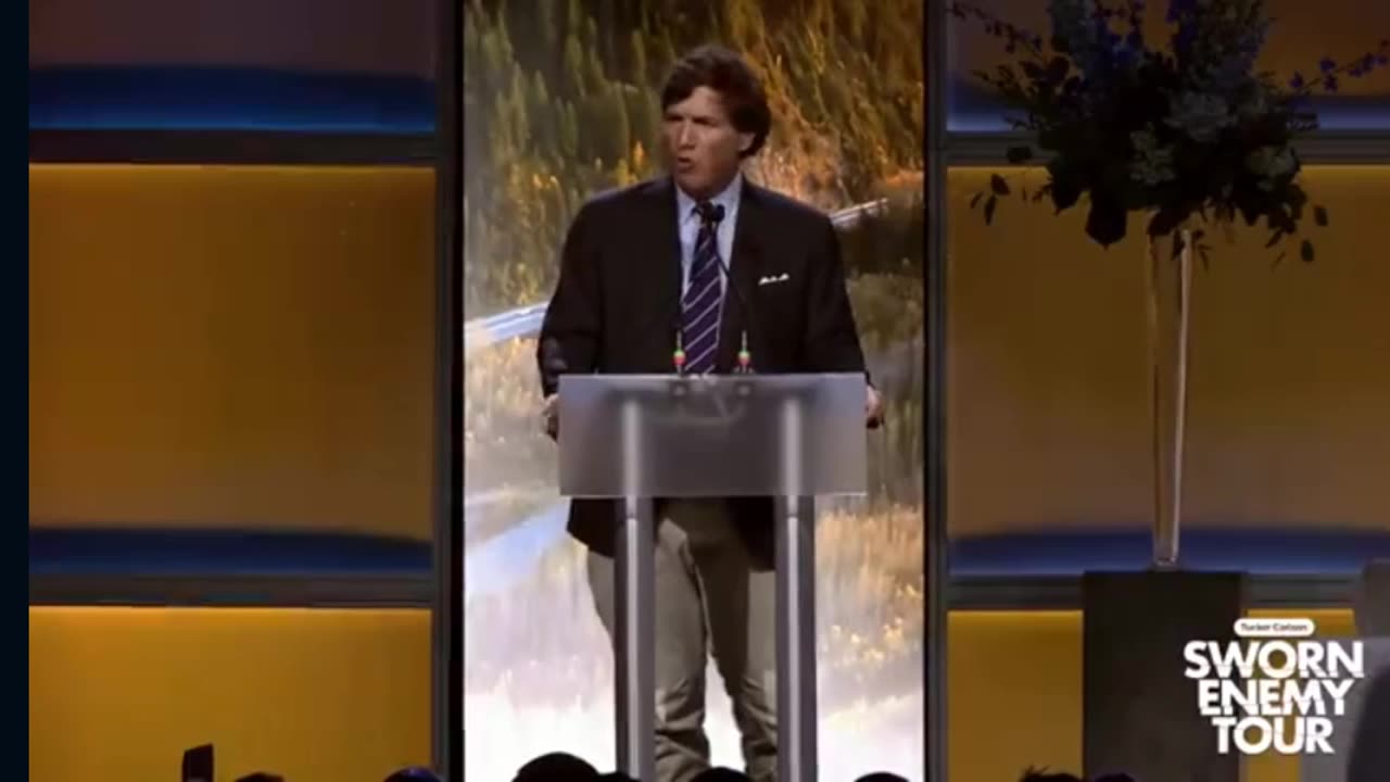 Tucker Carlson Liberating Canada Tour