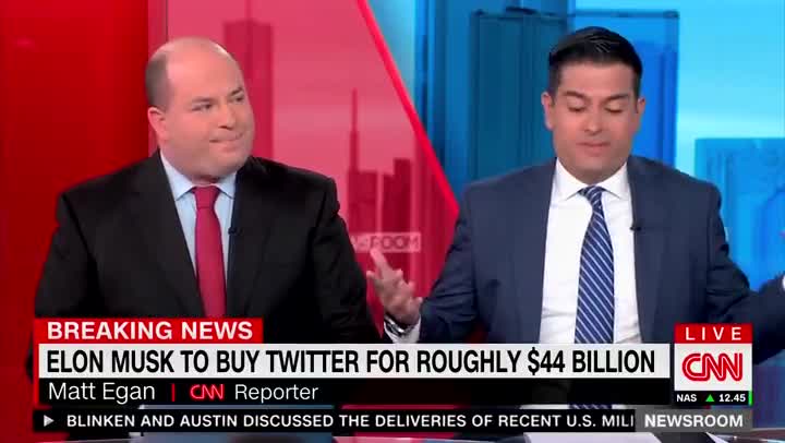 CNN’s Stelter Decries ‘Total Freedom’ of Musk's Twitter