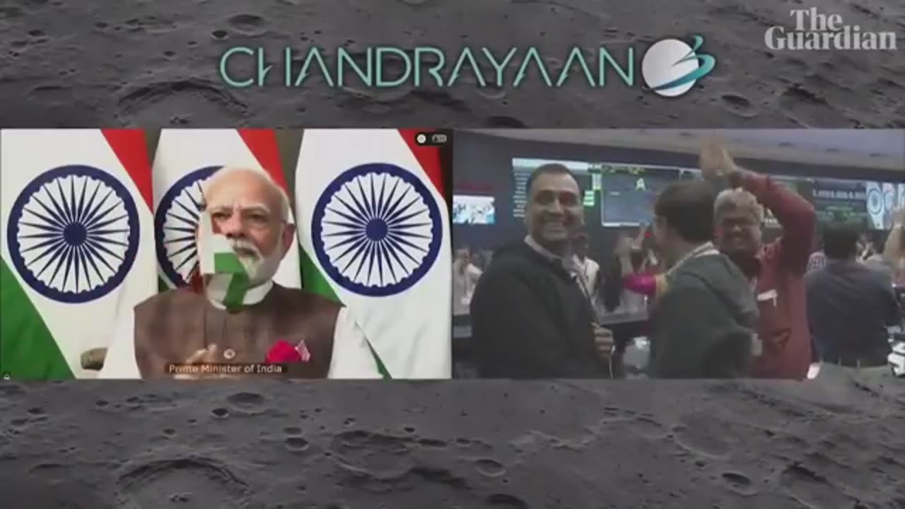 OMG India On South Pole of Moon 🥵