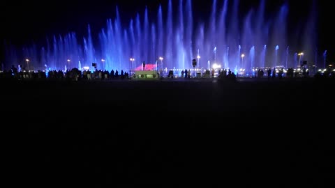 Biggest in Asia dancing fountain