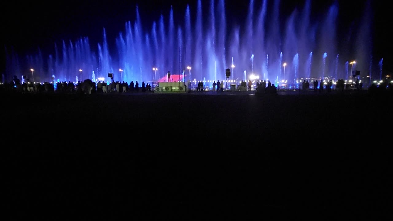 Biggest in Asia dancing fountain