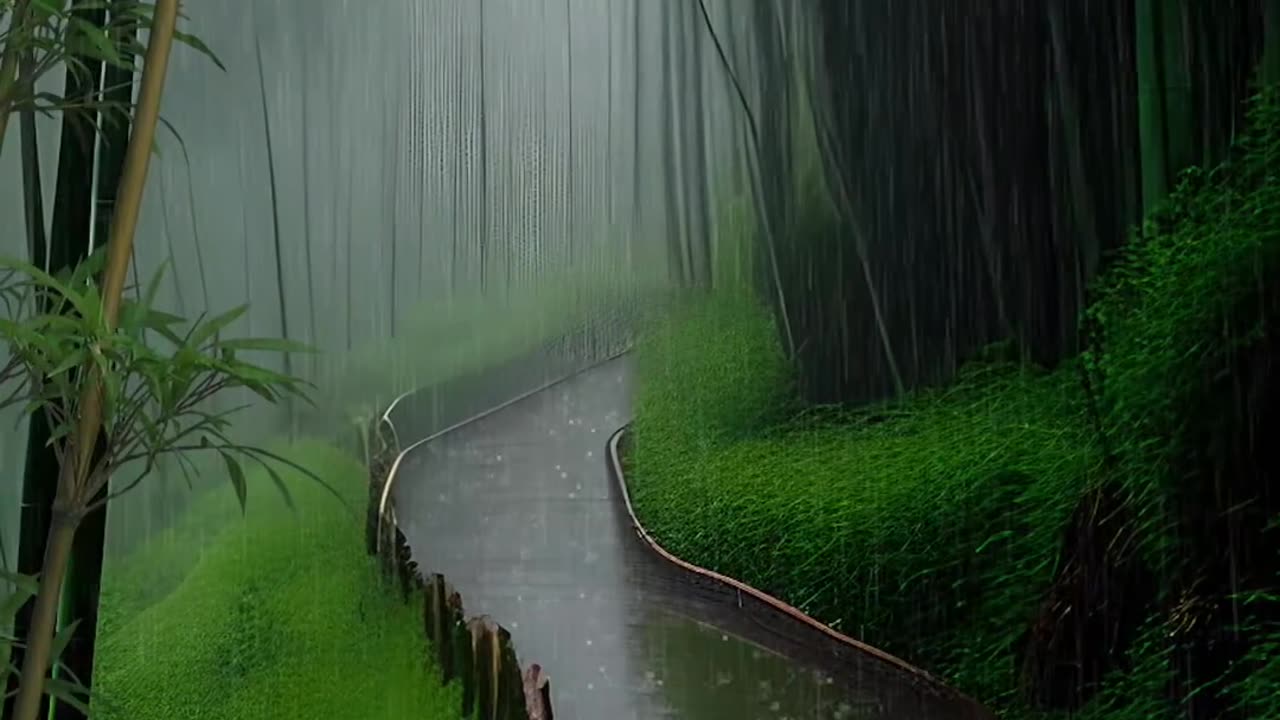 Relaxing Sleep | Piano and Rain Sounds | Soothing Music with Rain Sounds for Relaxation and Sleep