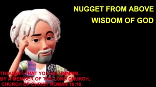 nuggets from above wisdom from God