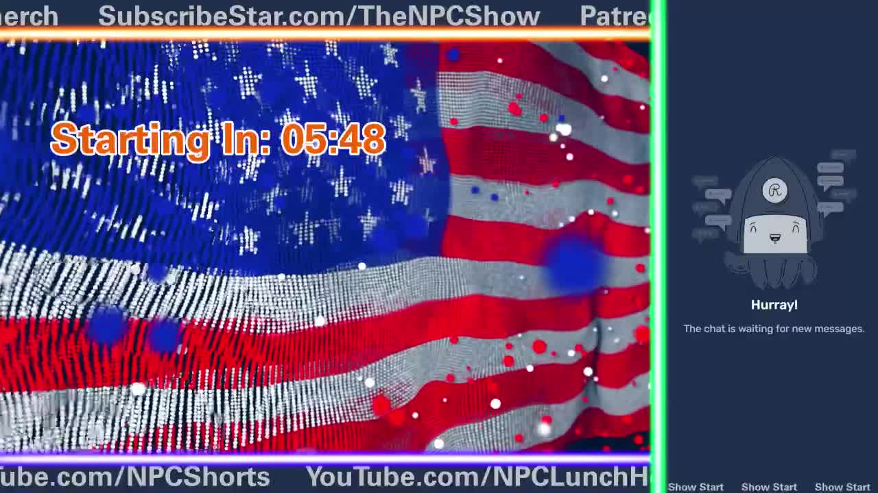 🔴LIVE: NPC Lunch Hour 🟠⚪🟣 The NPC Show