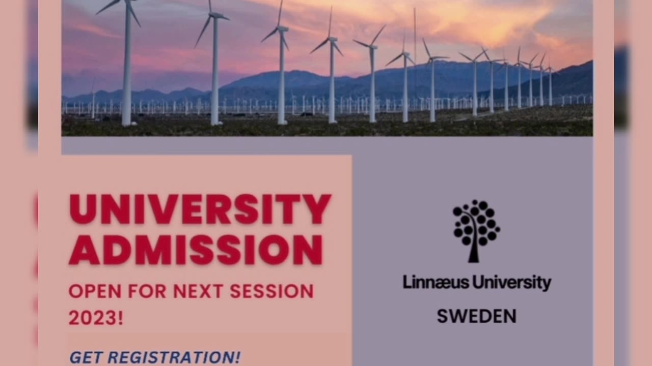 Linnaeus University Sweden Admission Open 2024