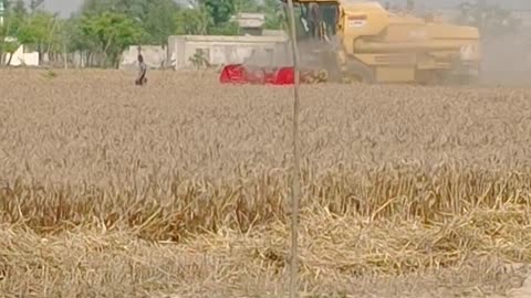 Harvesting machine.....