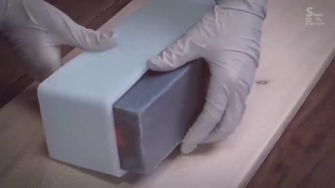 Molding Process Of Handmade Soap