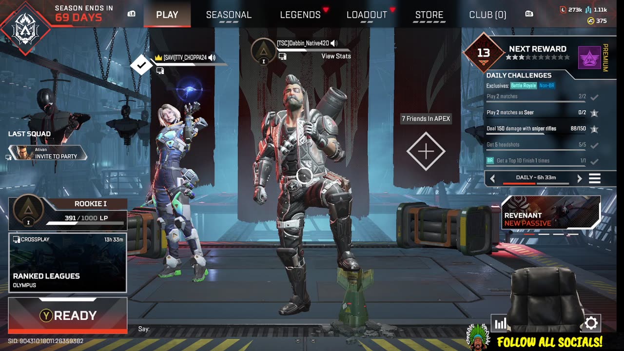 WHO PLAYS APEX