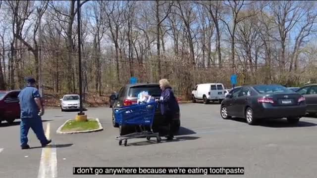 Fake announcements from store rooftops