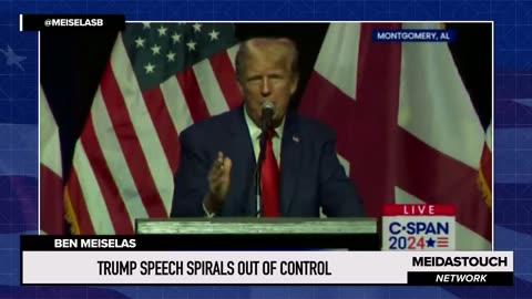 Trump Speech SPIRALS OUT OF CONTROL as he gets MORE DESPERATE and SCARED