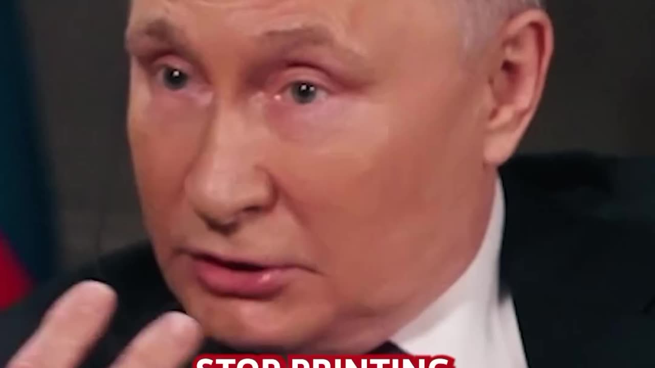 Putin on the collapse of the dollar as the world’s reserve currency.