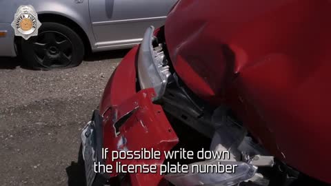 How to report a car crash