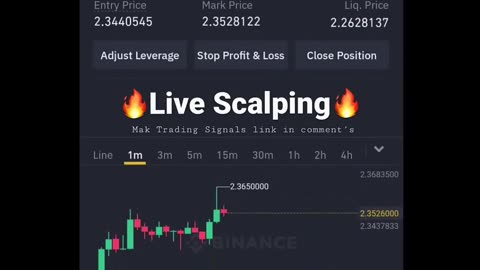 Live Binance Futures Trading 📉📈