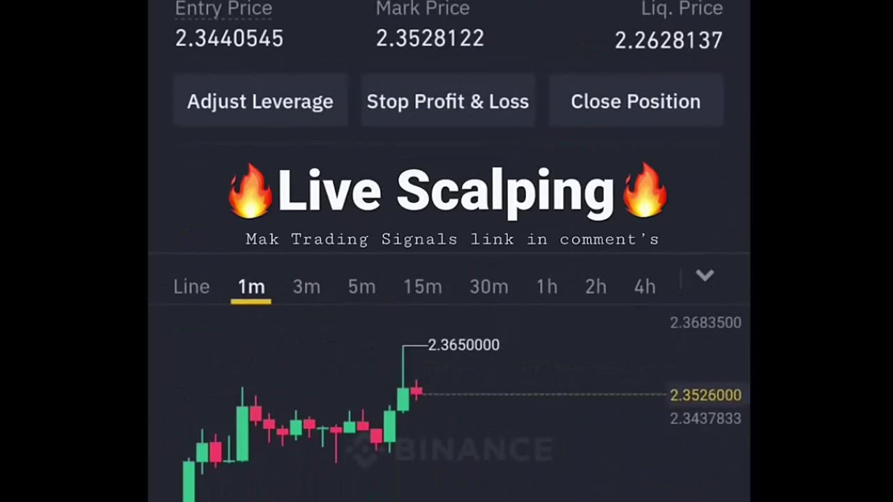 Live Binance Futures Trading 📉📈