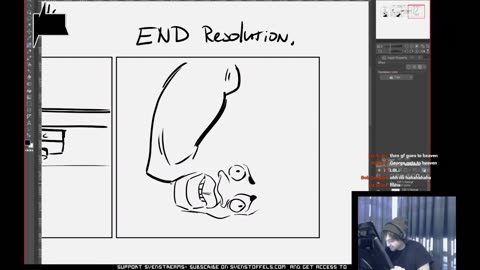 CREATING A GEORGE FLOYD COMIC live on stream!