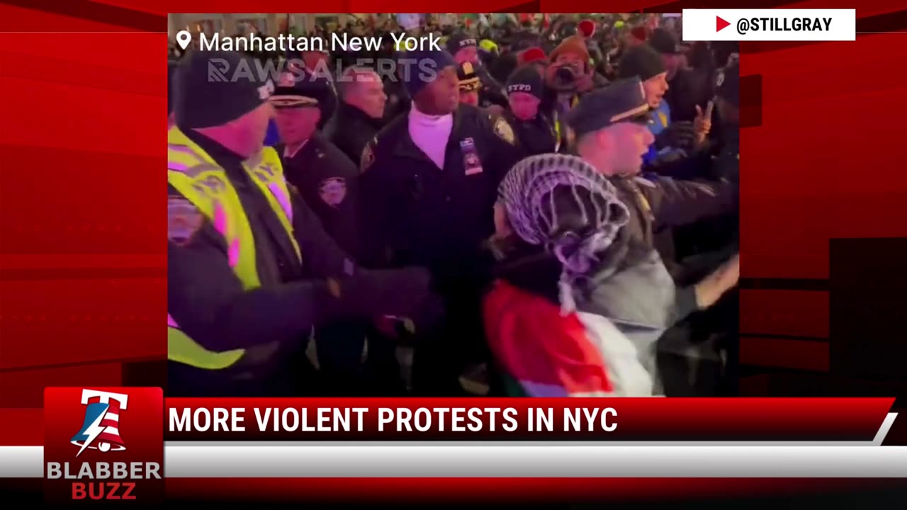 More Violent Protests In NYC