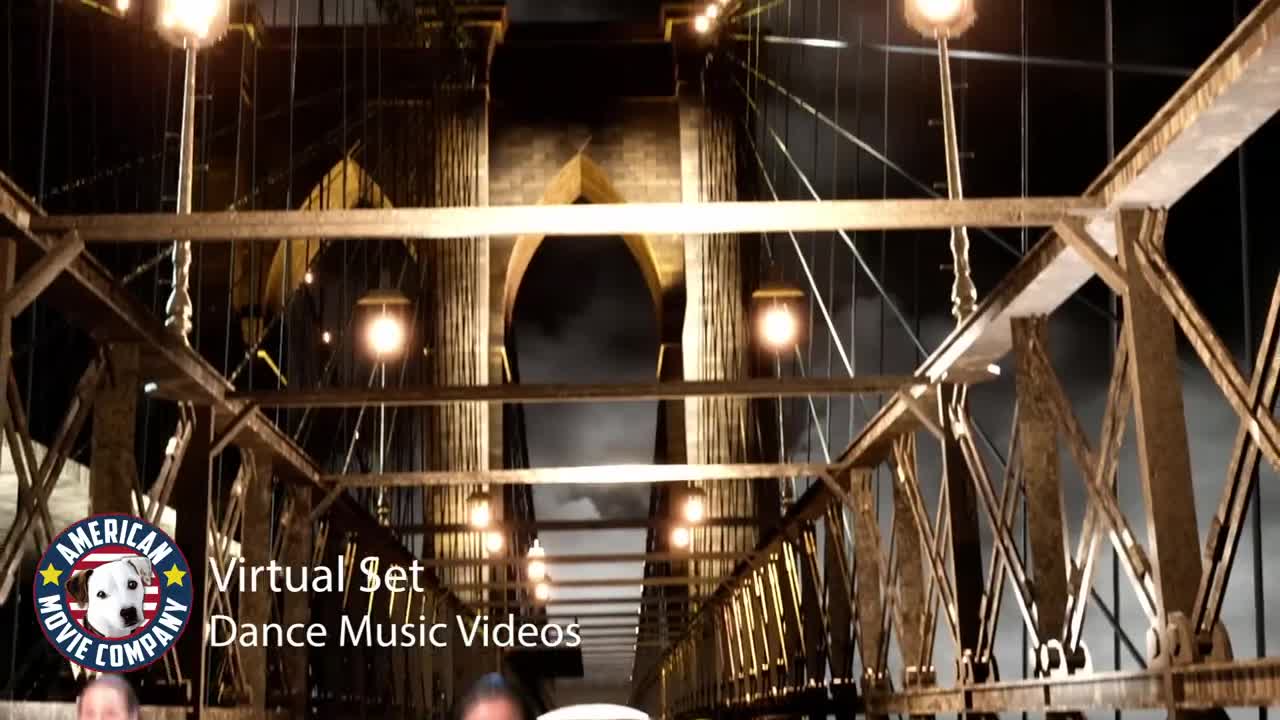 4K 3D Virtual Sets _ Dance Music Video Production at American Movie Company