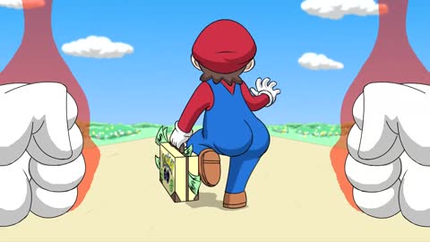 Super Mario vs Sonic the Hedgehog Animation