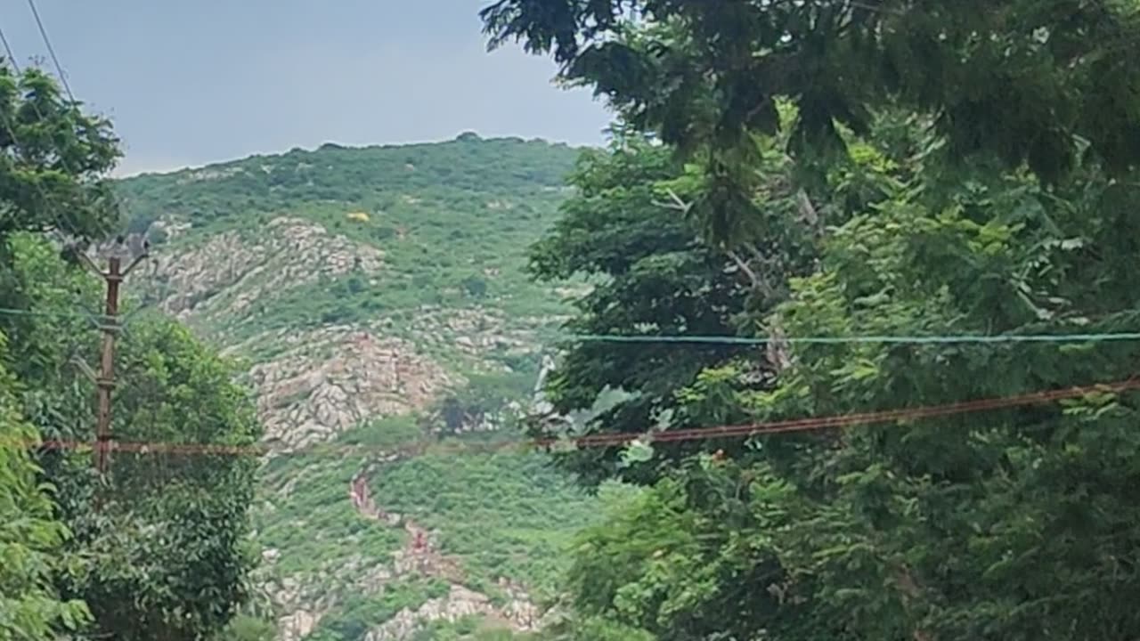 Rajgir hill seen