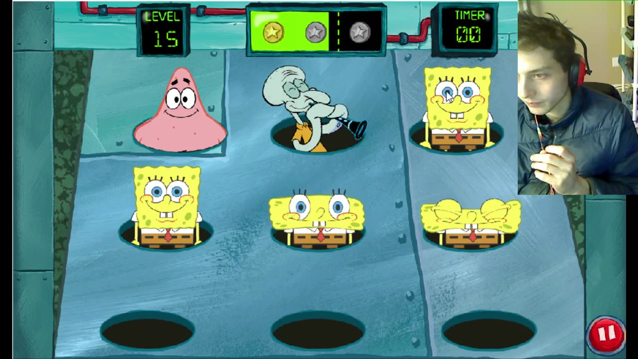 Failed Attempt #52 To Earn The Highest Score In Level 15 Of The SpongeBob SquarePants Bikini Bottom