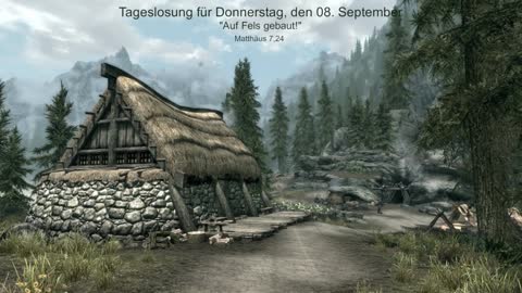 Tageslosung für Donnerstag, den 08. September